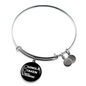 Busy Running - Bangle Bracelet
