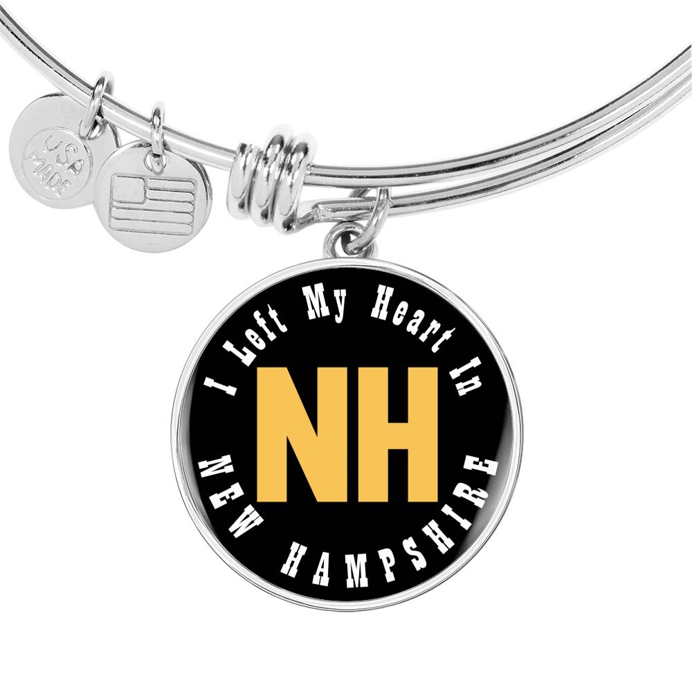 Heart In New Hampshire - Bangle Bracelet