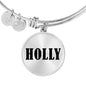 Holly v01 - Bangle Bracelet
