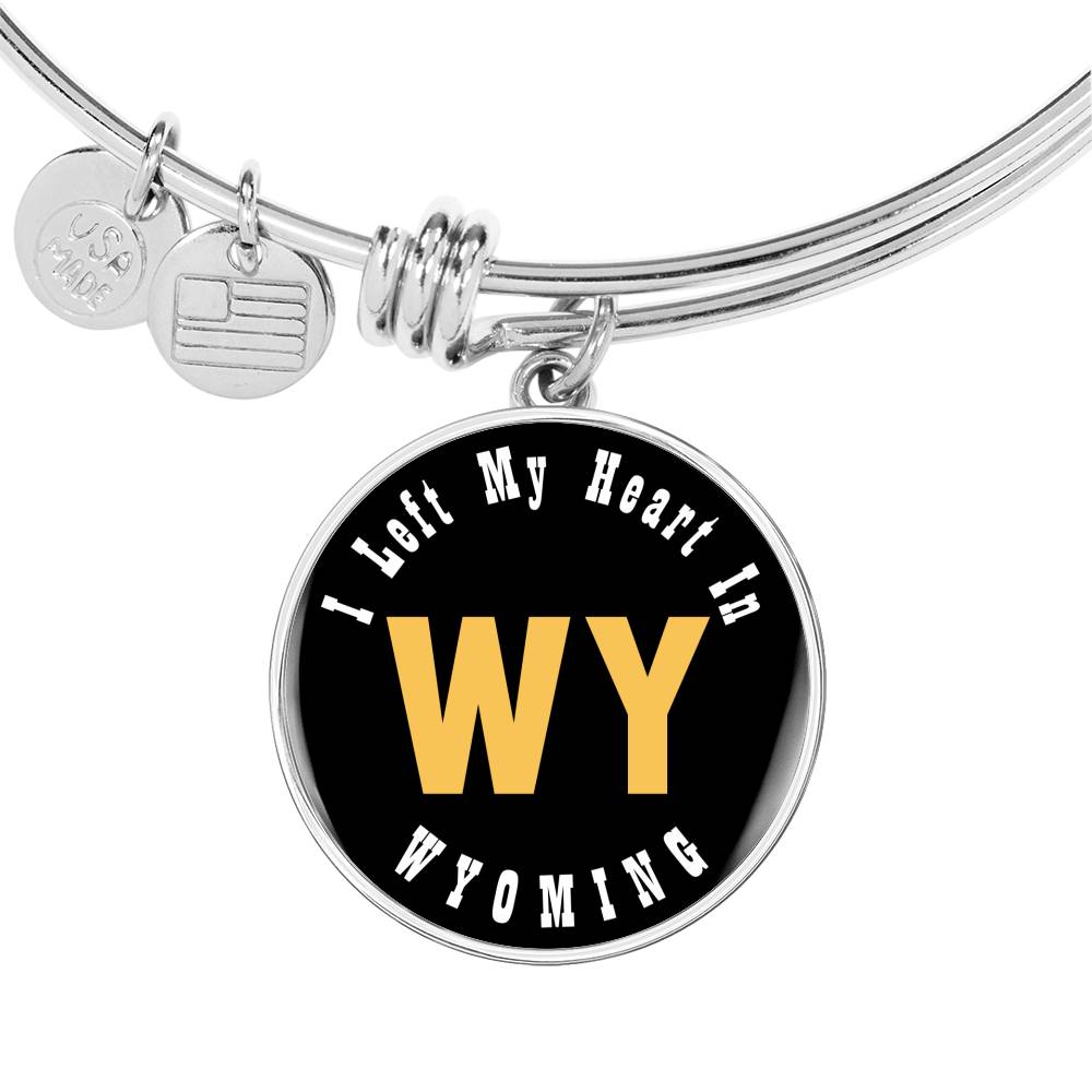 Heart In Wyoming - Bangle Bracelet