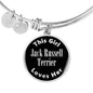 Jack Russell Terrier v2s - Bangle Bracelet