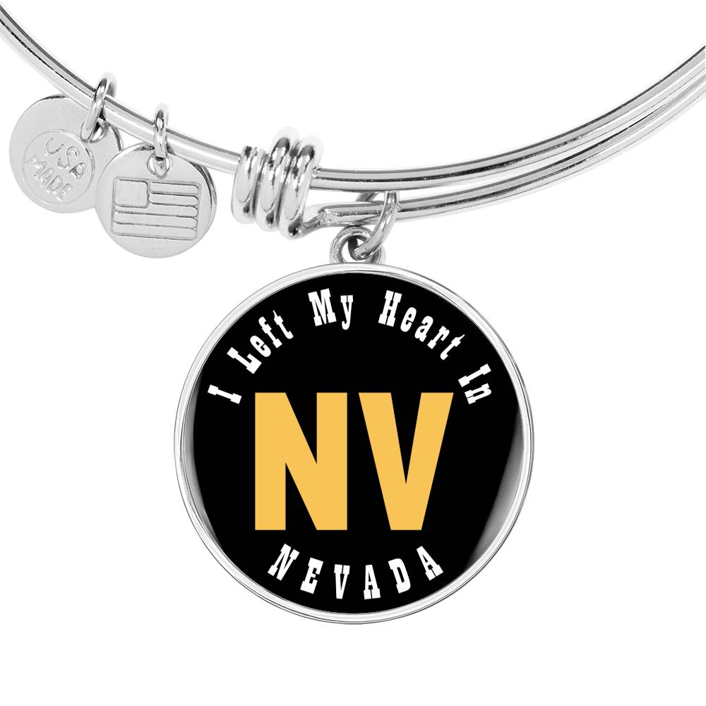Heart In Nevada - Bangle Bracelet