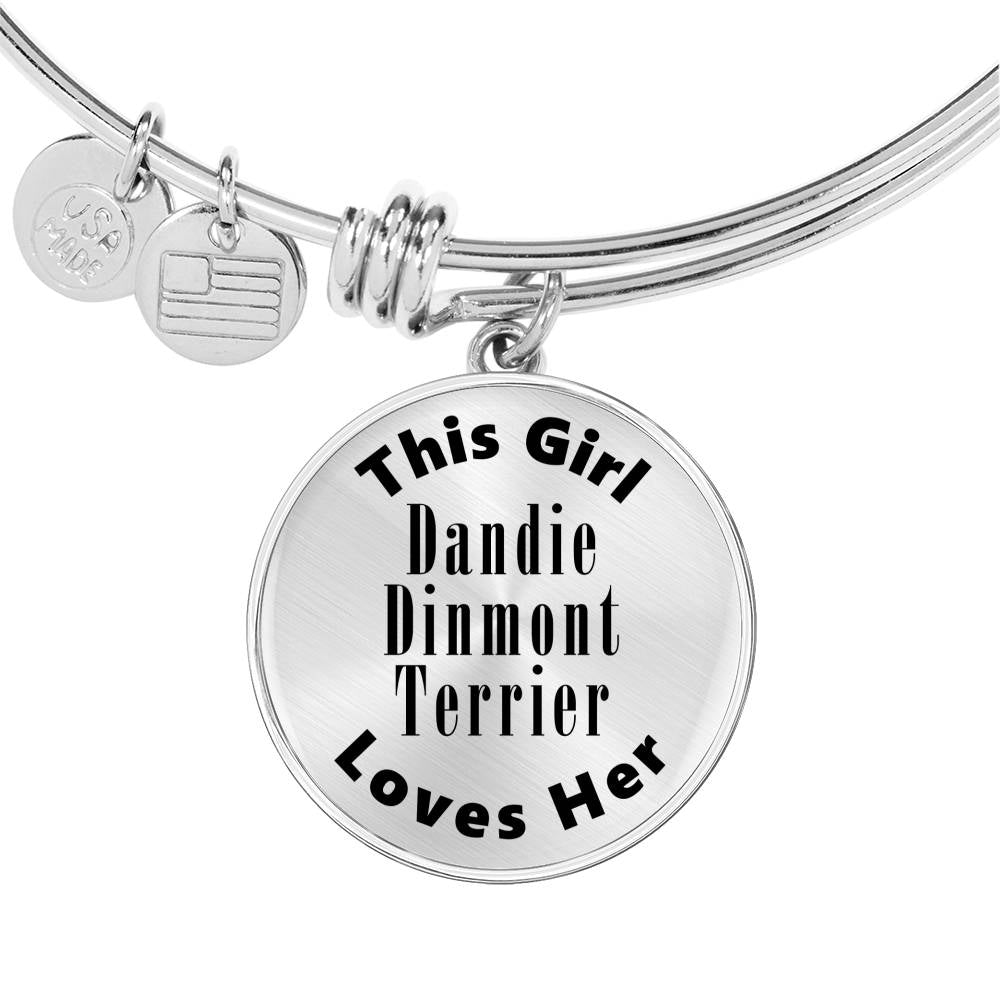 Dandie Dinmont Terrier - Bangle Bracelet