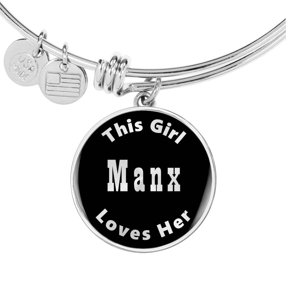 Manx v3 - Bangle Bracelet