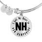 Heart In New Hampshire v01 - Bangle Bracelet