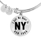 Heart In New York v01 - Bangle Bracelet