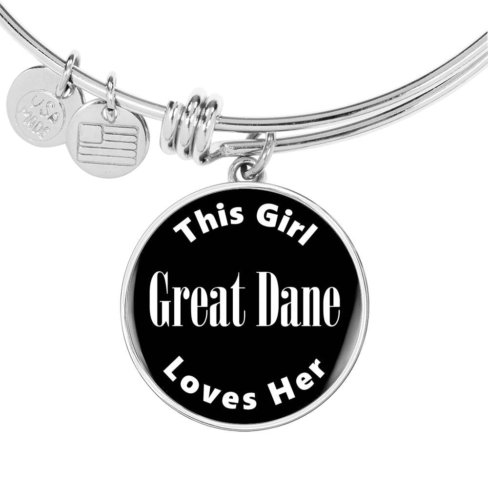 Great Dane v2 - Bangle Bracelet