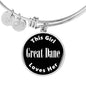 Great Dane v2 - Bangle Bracelet
