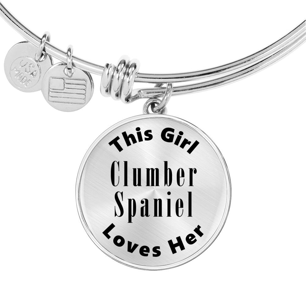 Clumber Spaniel - Bangle Bracelet