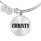 Christy v01 - Bangle Bracelet