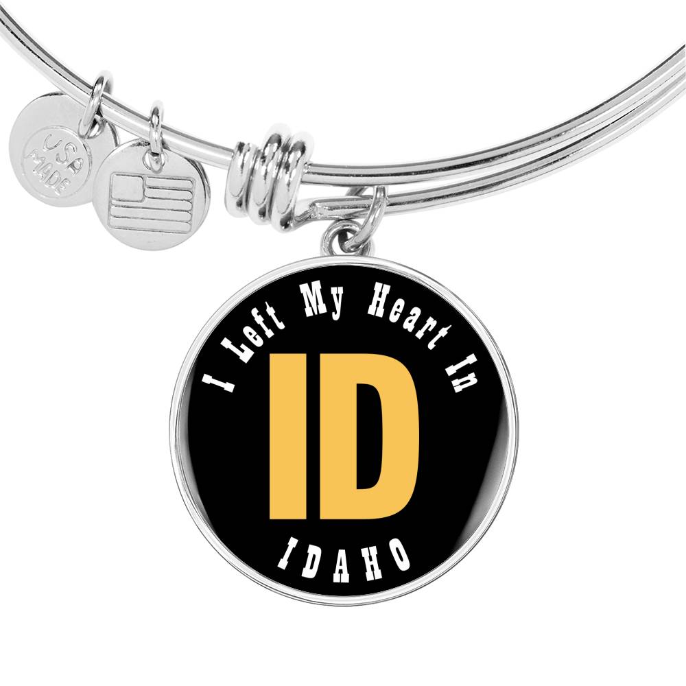 Heart In Idaho - Bangle Bracelet