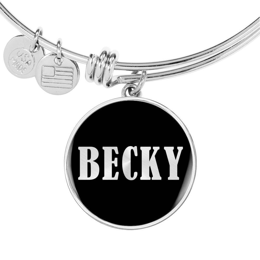 Becky v01s - Bangle Bracelet