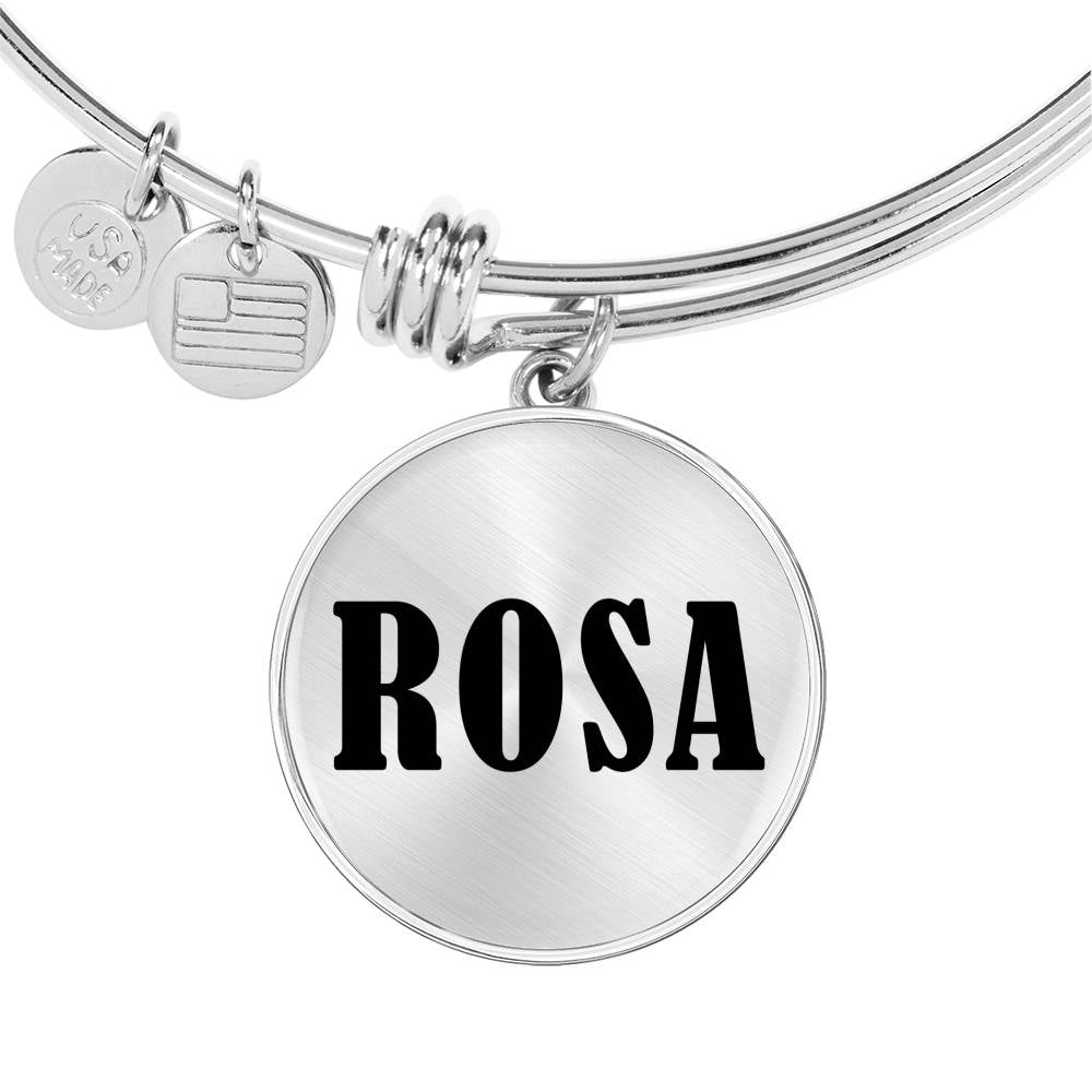 Rosa v01 - Bangle Bracelet