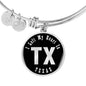 Heart In Texas v02 - Bangle Bracelet