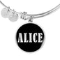 Alice v01s - Bangle Bracelet