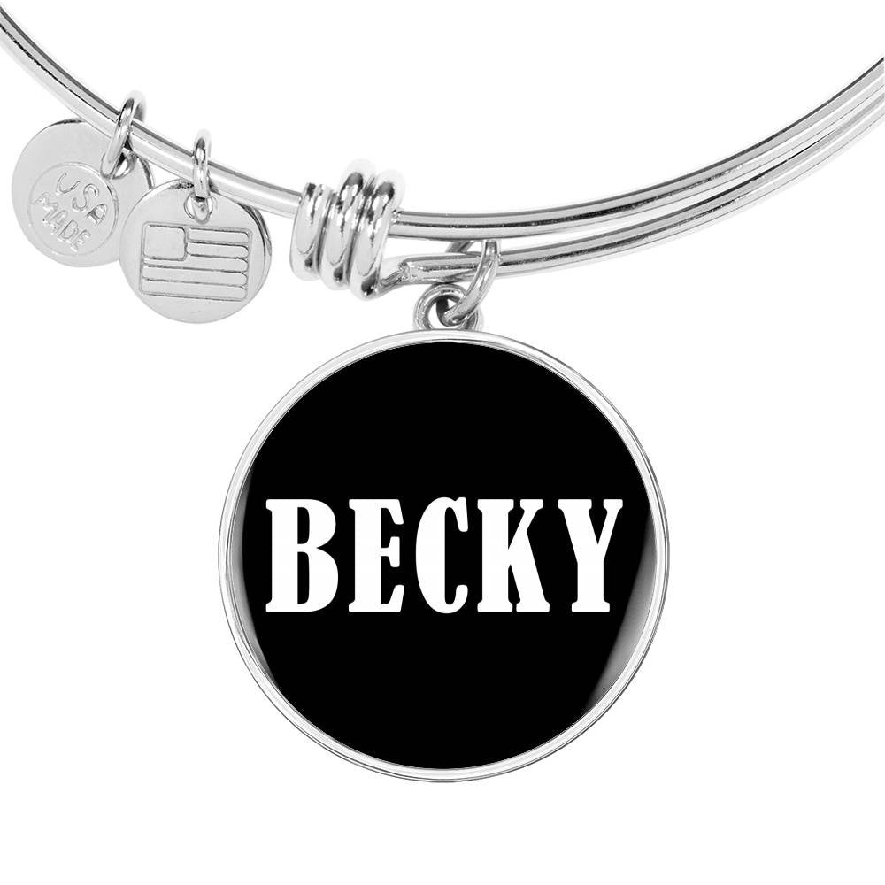 Becky v02 - Bangle Bracelet