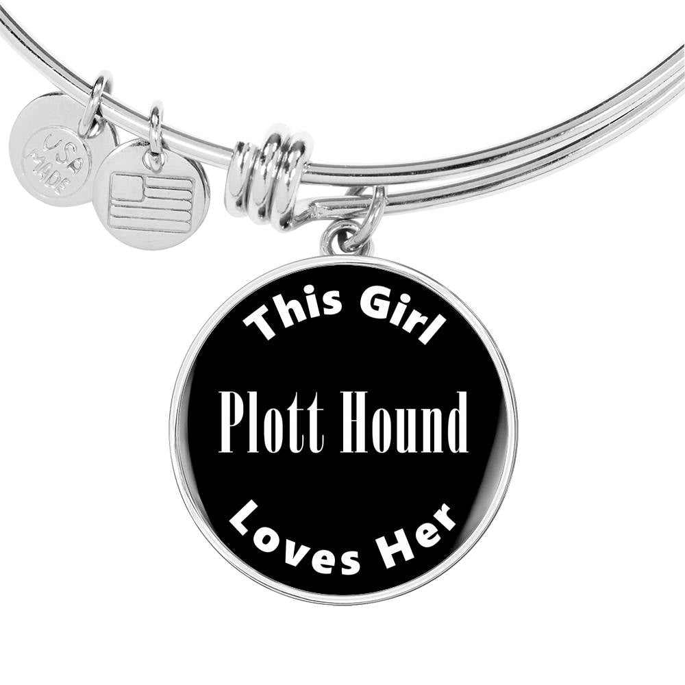 Plott Hound v2 - Bangle Bracelet