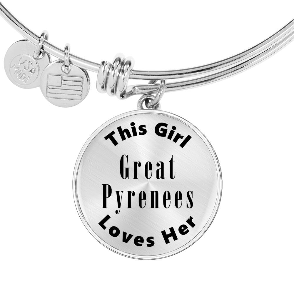Great Pyrenees - Bangle Bracelet