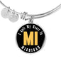 Heart In Michigan - Bangle Bracelet