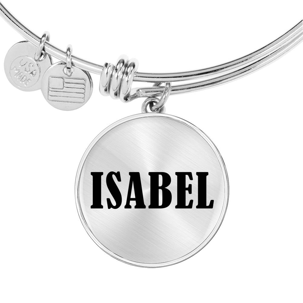 Isabel v01 - Bangle Bracelet