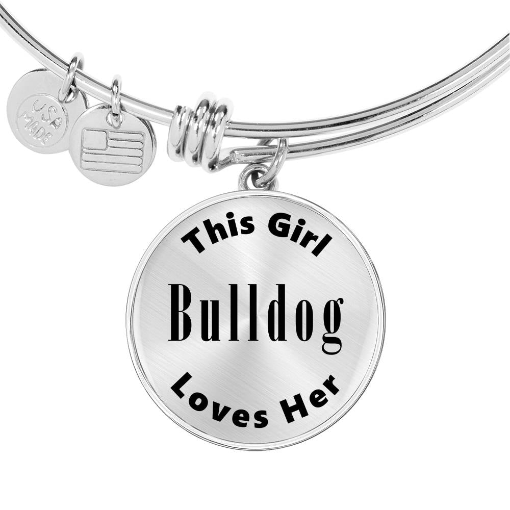 Bulldog - Bangle Bracelet