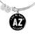 Heart In Arizona v02 - Bangle Bracelet