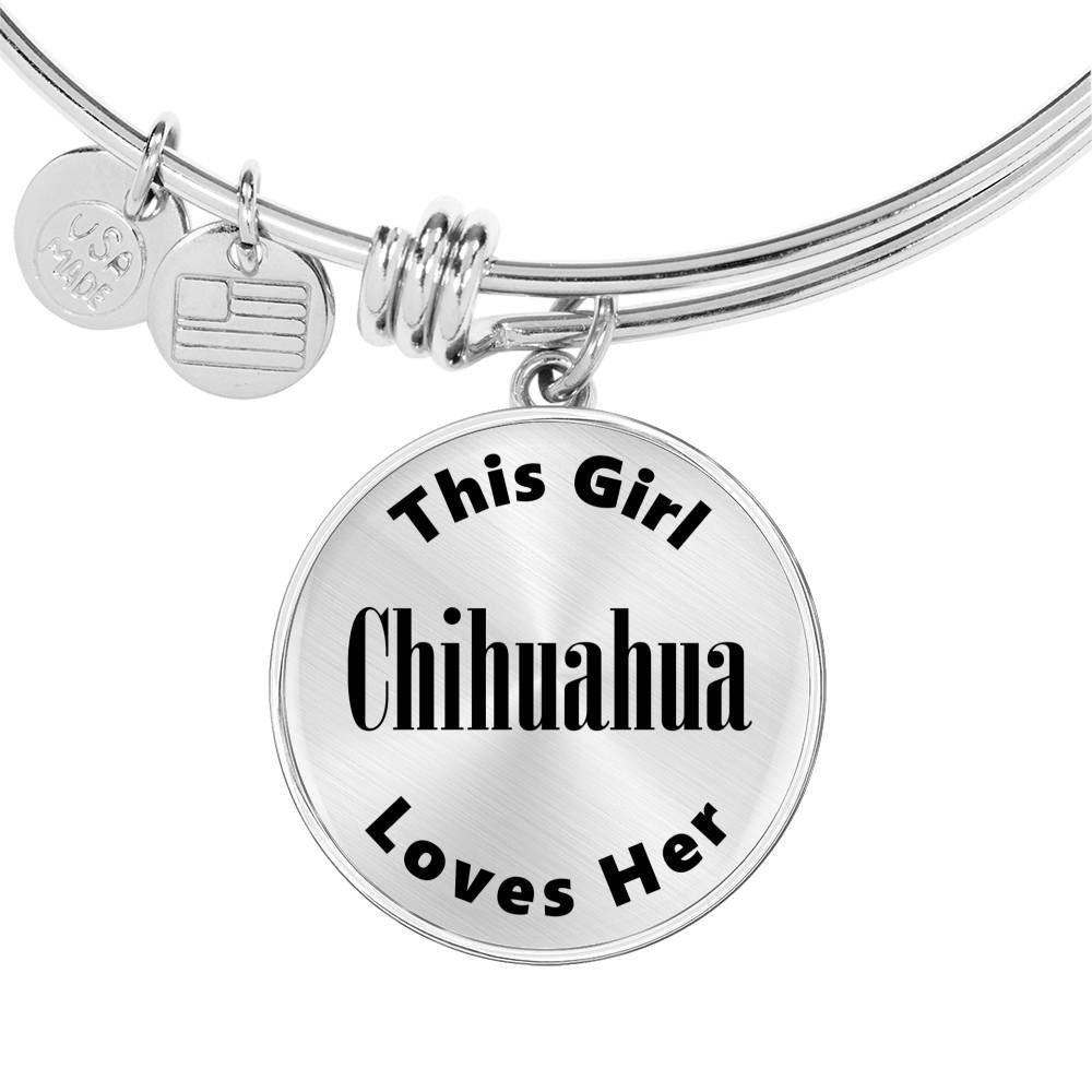 Chihuahua - Bangle Bracelet