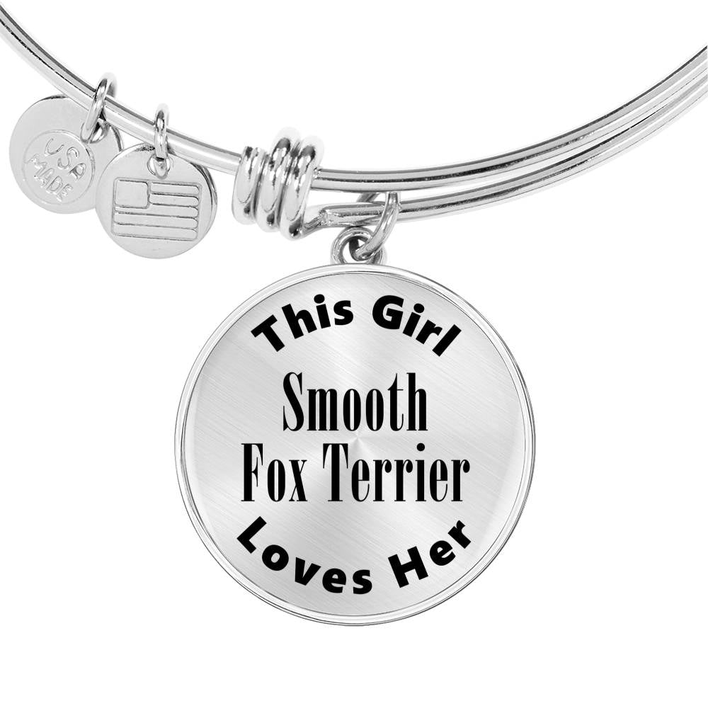 Smooth Fox Terrier - Bangle Bracelet