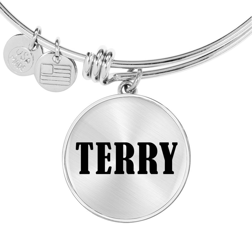 Terry v01 - Bangle Bracelet