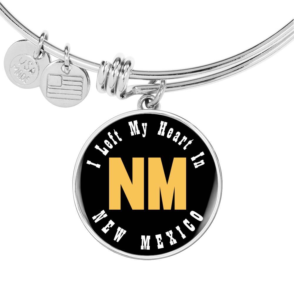 Heart In New Mexico - Bangle Bracelet
