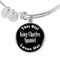 King Charles Spaniel v2 - Bangle Bracelet