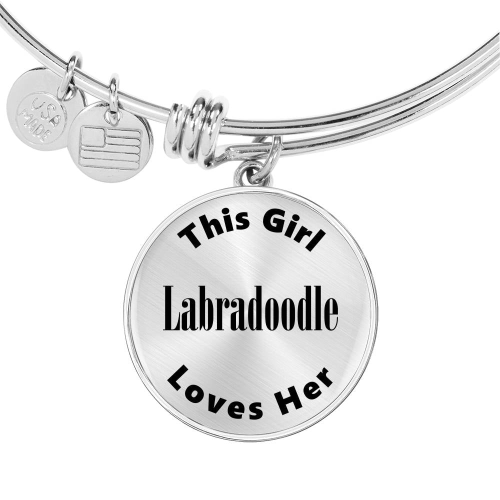 Labradoodle - Bangle Bracelet