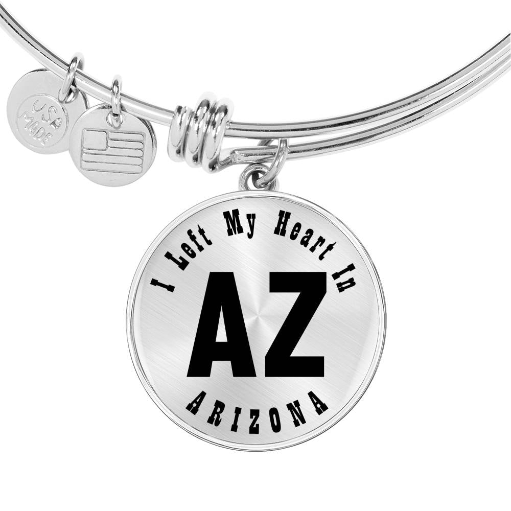Heart In Arizona v01 - Bangle Bracelet