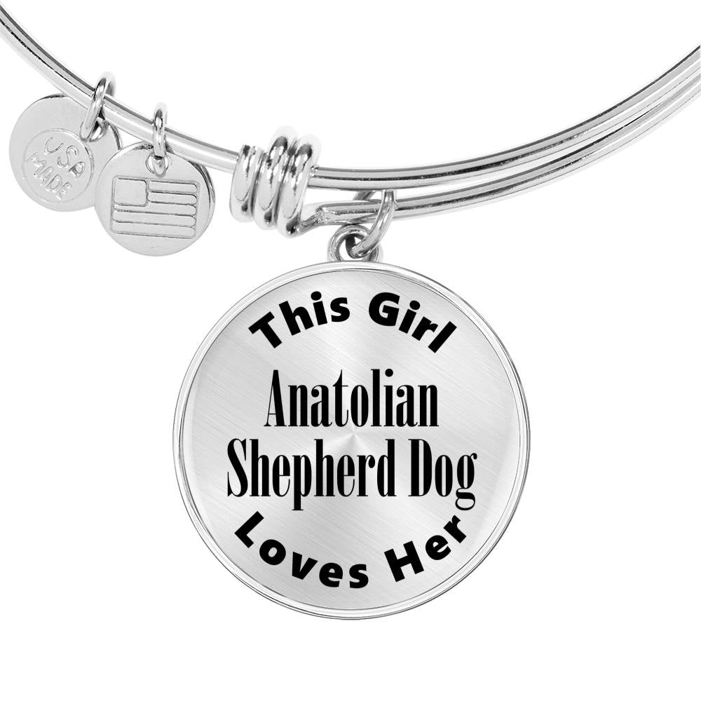 Anatolian Shepherd Dog - Bangle Bracelet