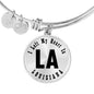 Heart In Louisiana v01 - Bangle Bracelet