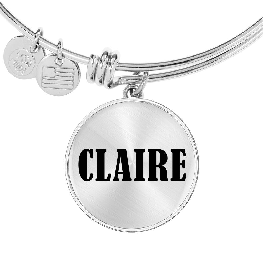 Claire v01 - Bangle Bracelet