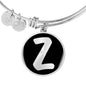 Initial Z v2b - Bangle Bracelet