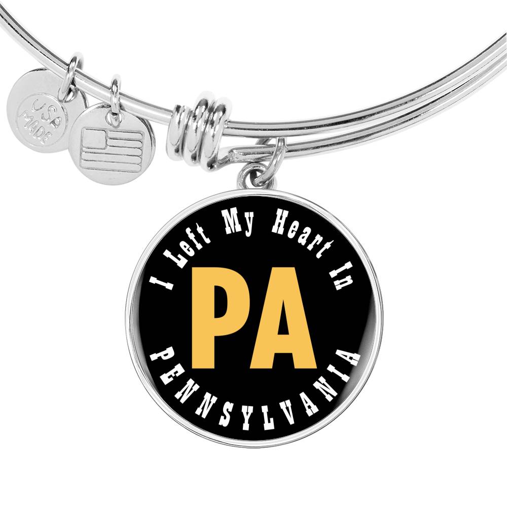 Heart In Pennsylvania - Bangle Bracelet
