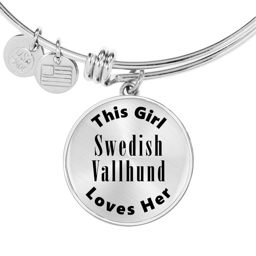 Swedish Vallhund - Bangle Bracelet