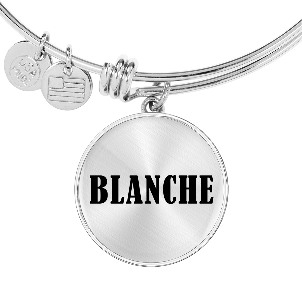 Blanche v01 - Bangle Bracelet