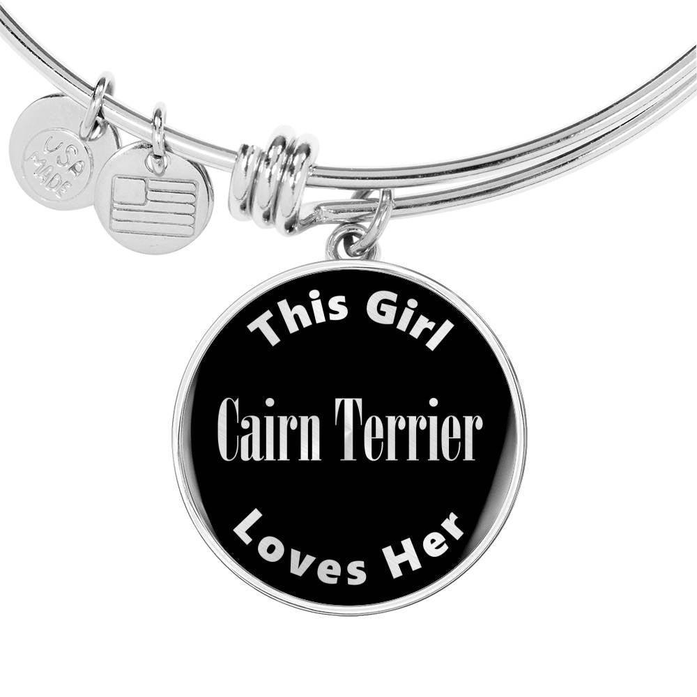 Cairn Terrier v2s - Bangle Bracelet