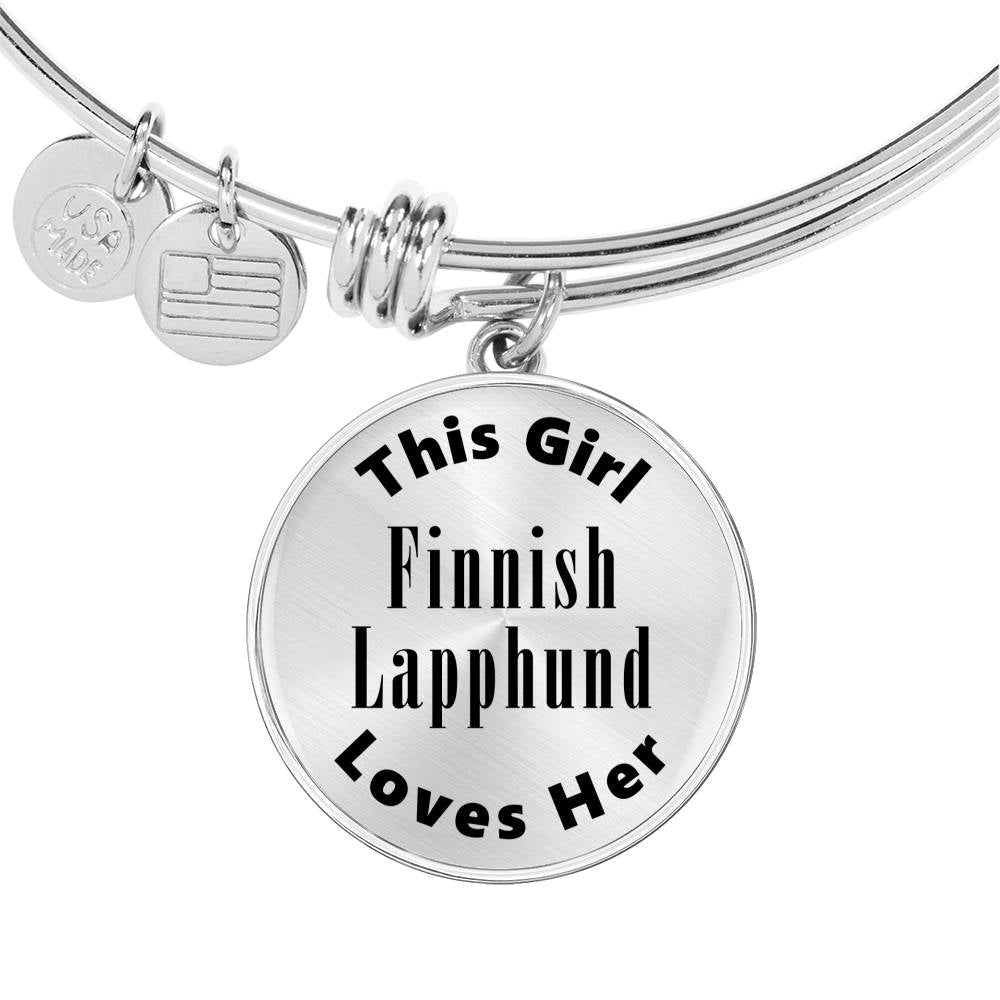Finnish Lapphund - Bangle Bracelet
