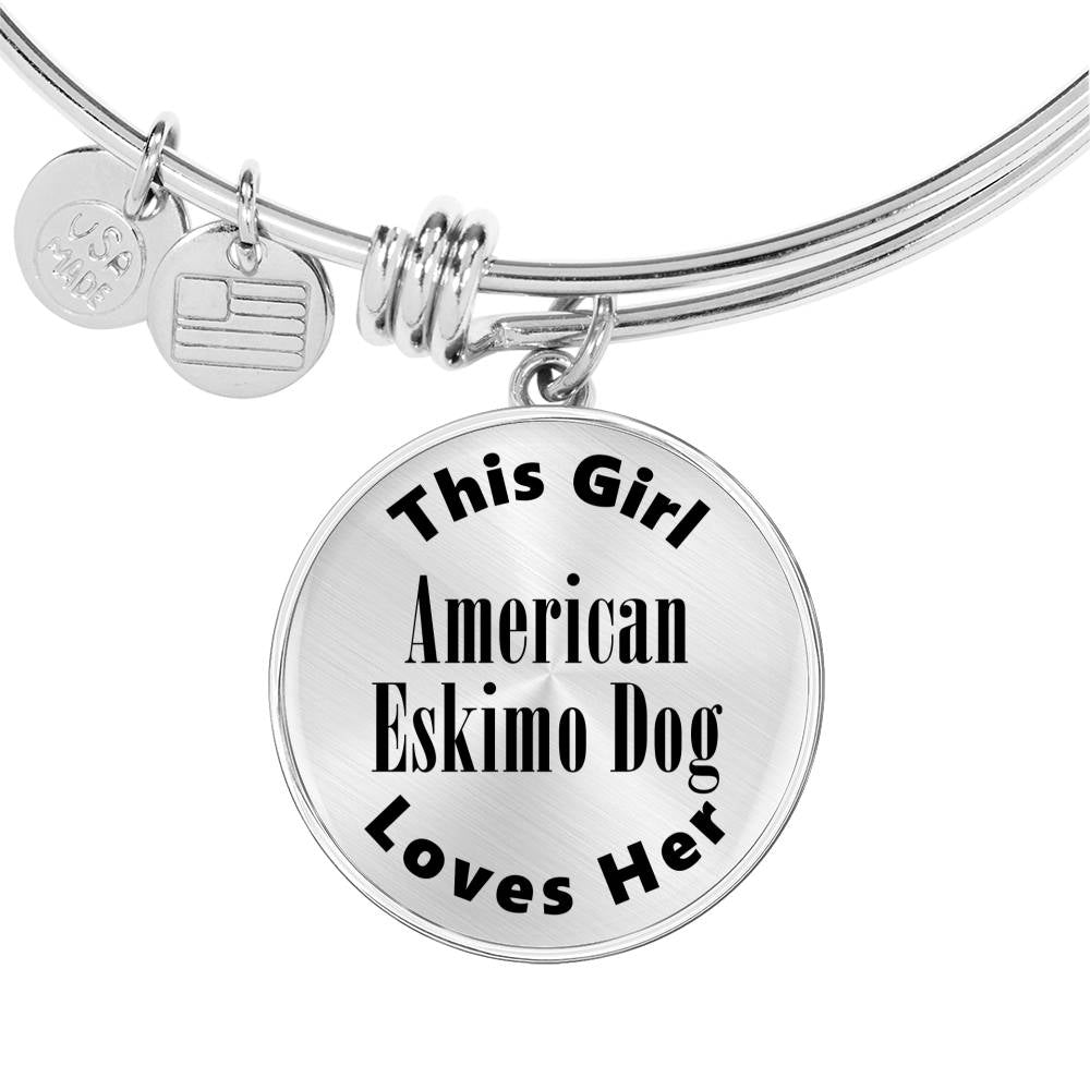 American Eskimo Dog - Bangle Bracelet
