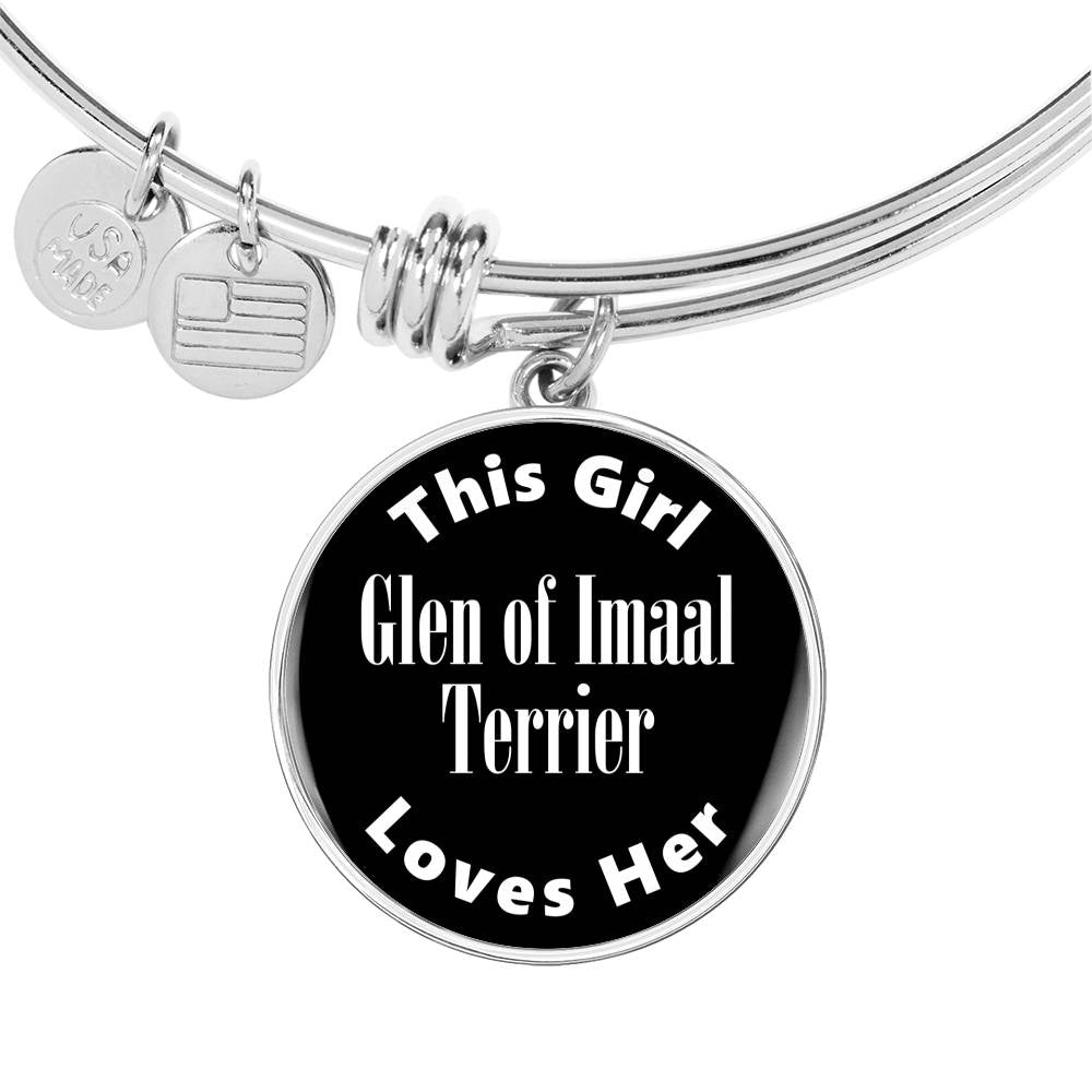 Glen of Imaal Terrier v2 - Bangle Bracelet