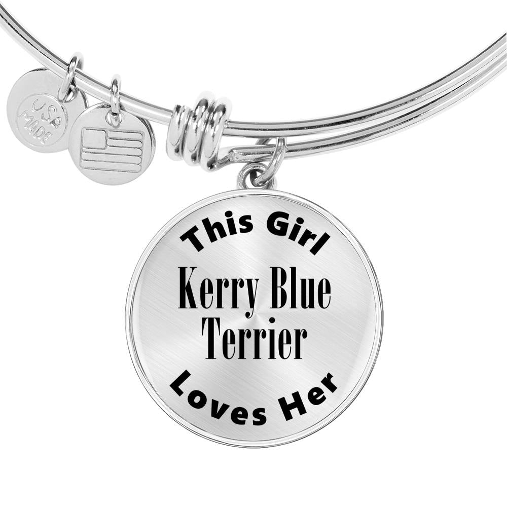 Kerry Blue Terrier - Bangle Bracelet