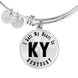 Heart In Kentucky v01 - Bangle Bracelet
