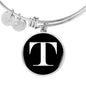 Initial T v3a - Bangle Bracelet