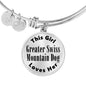 Greater Swiss Mountain Dog - Bangle Bracelet