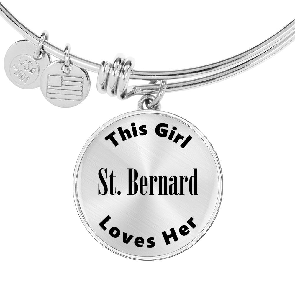St. Bernard - Bangle Bracelet