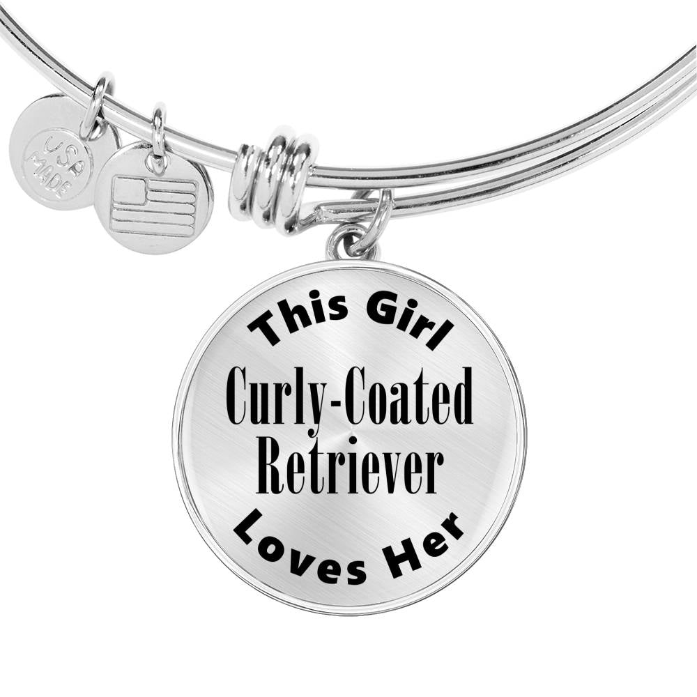Curly-Coated Retriever - Bangle Bracelet